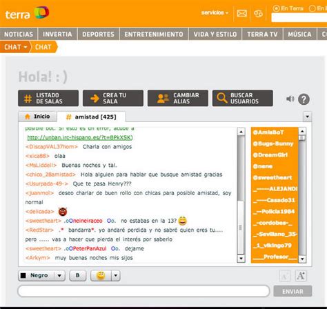 chat terra gratis sin registro en espaol|Chat Gratis en Terra Chat